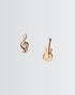 Feel The Rhythm Studs -  Silver Earrings by BLINGLANE