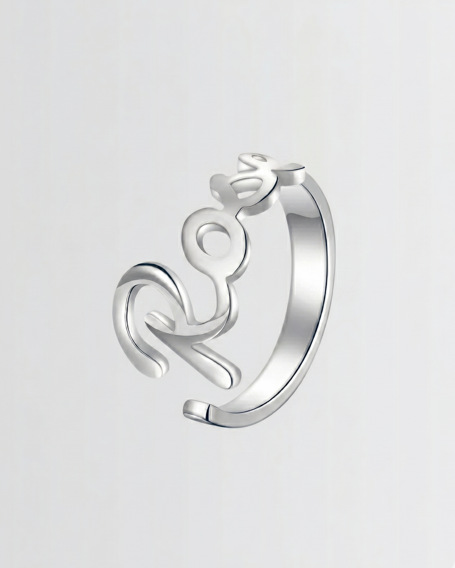Personalize Your Name Bold Ring - jewellery by BLINGLANE