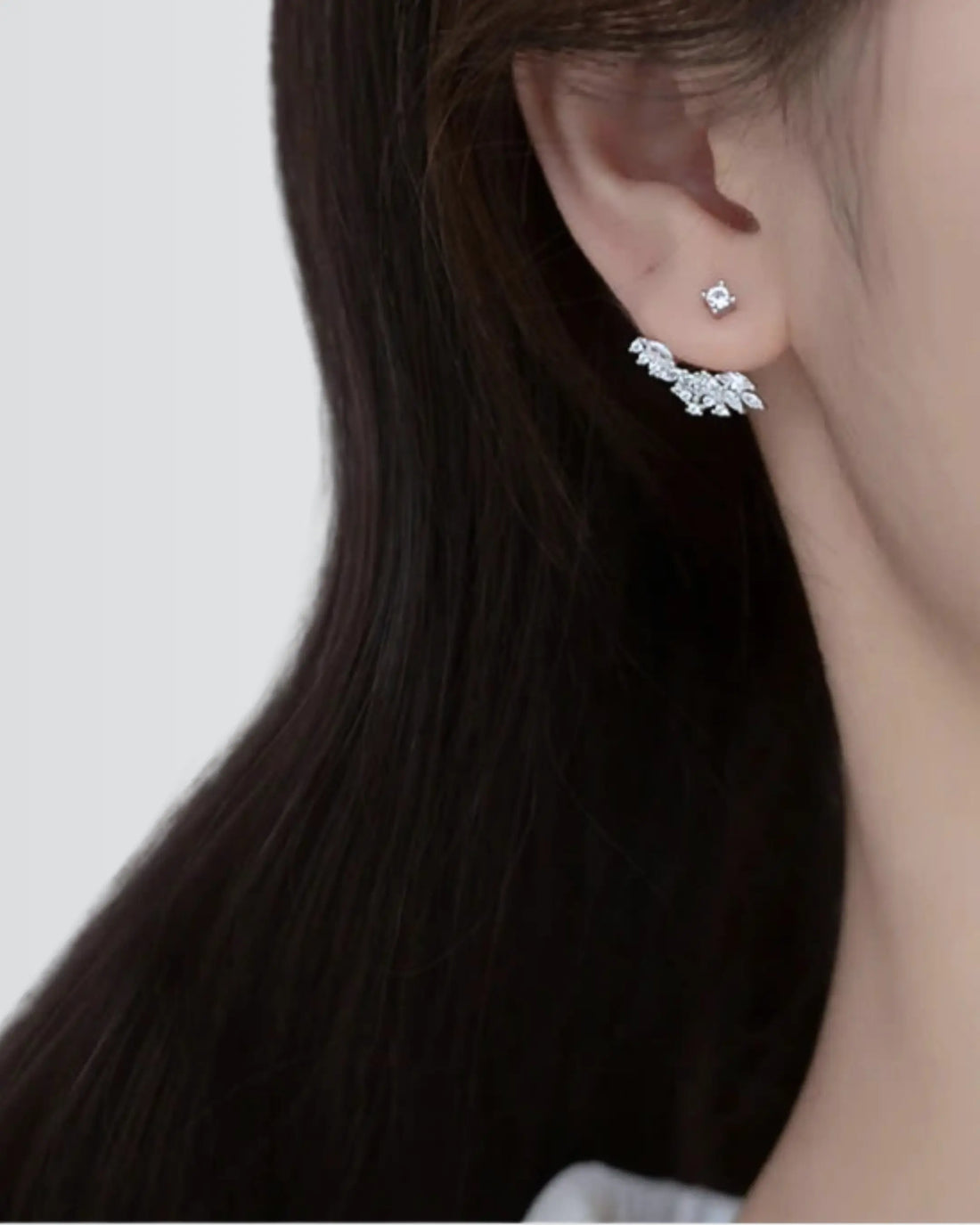 Glitter Glaze Elite Earrings -  Silver Earrings by BLINGLANE