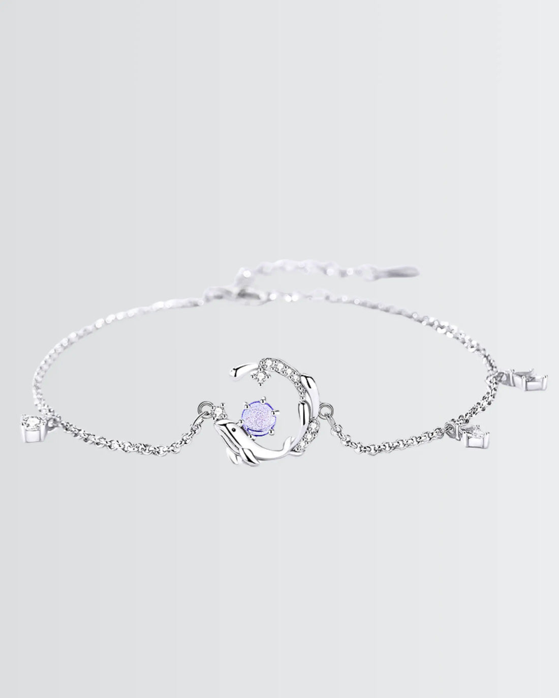 Grace In The Deep Bracelet - Silver Bracelet by BLINGLANE