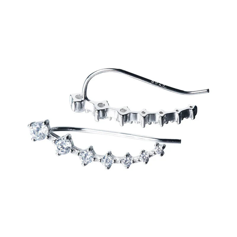 Flourish Your Sparkle Ear Climbers