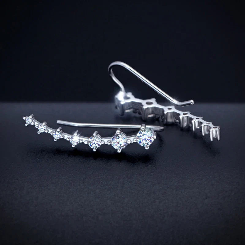Flourish Your Sparkle Ear Climbers