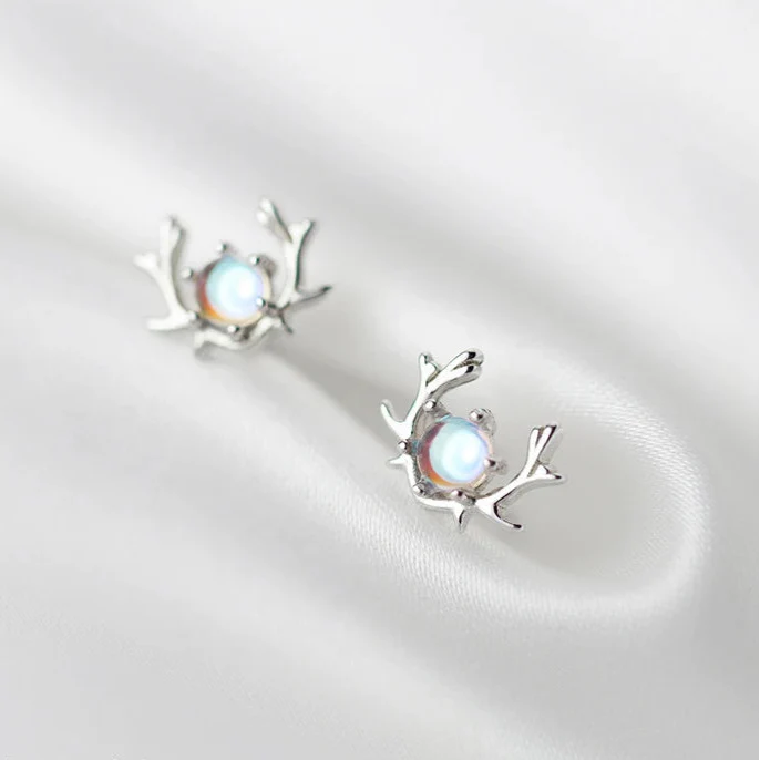 Wildlight Antlers Tiny Studs