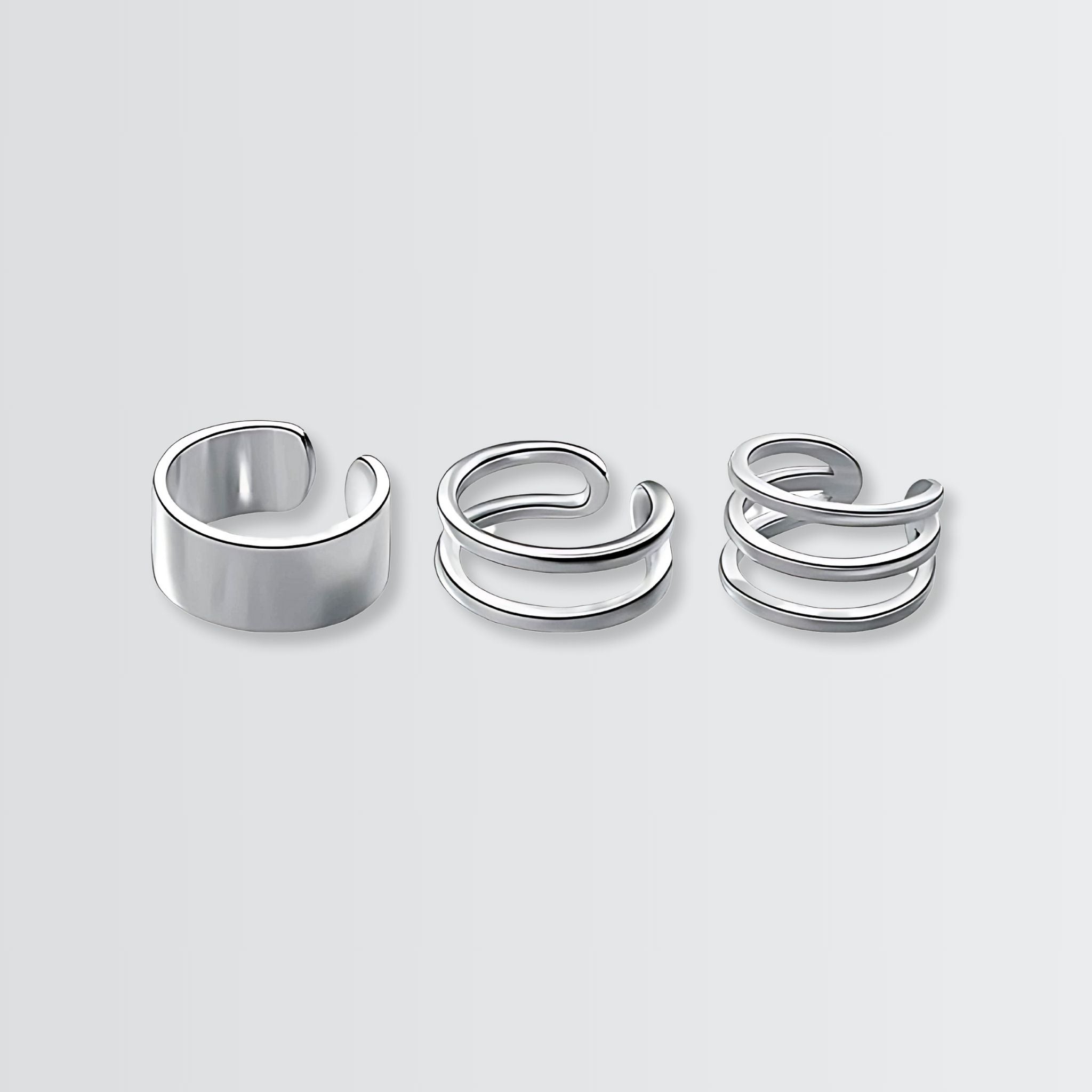 Snazzy Chic Huggie Ear Cuffs