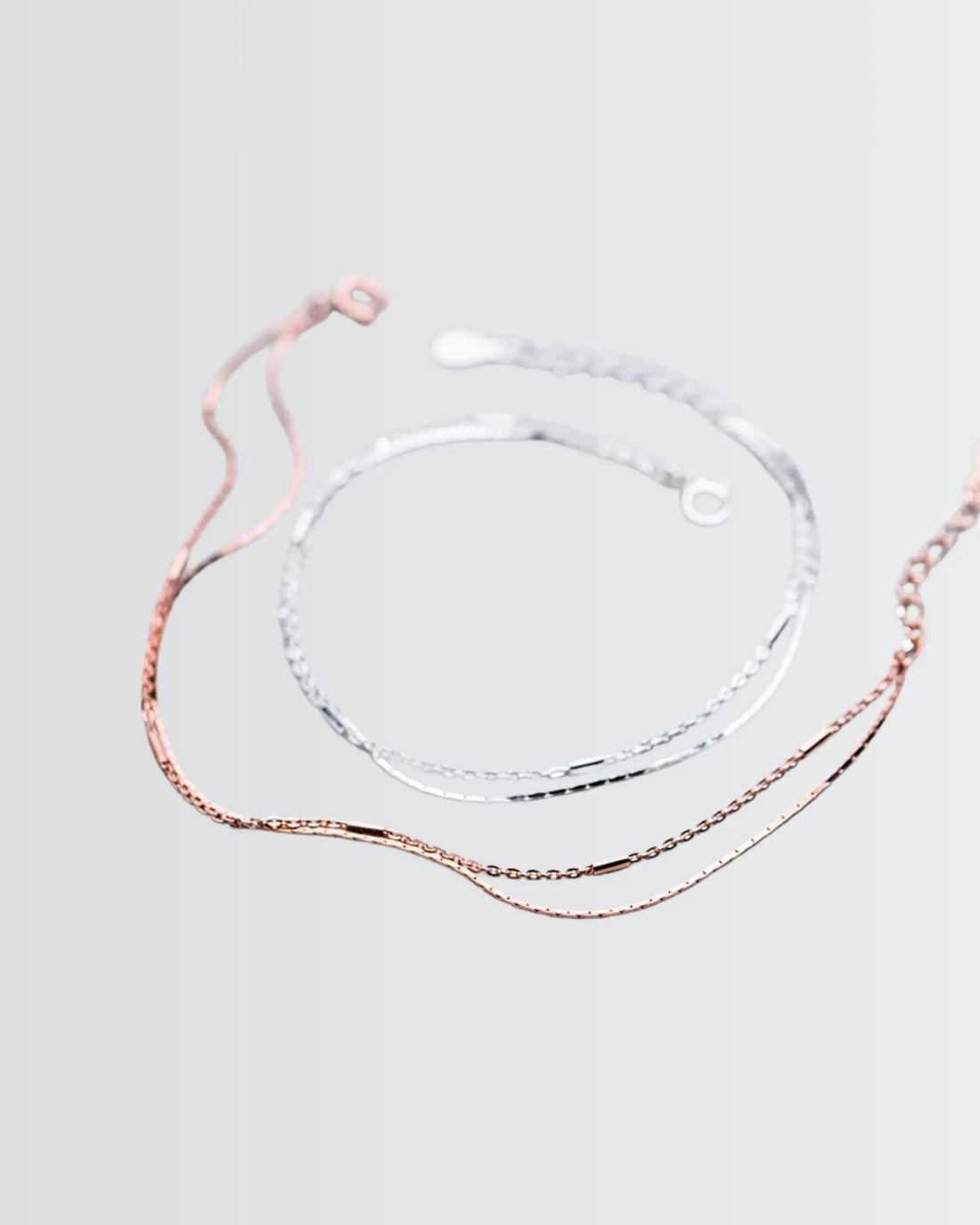 Luxe Lines Minimal Bracelet -  Silver Bracelet by BLINGLANE