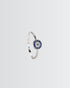 Mere Evil Eye Minimal Ring -  Silver Ring by BLINGLANE