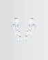 Minimal Pawfect Earrings -  Silver Earrings by BLINGLANE