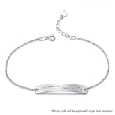 Personalize Your Morse Code Bar Bracelet - Blinglane