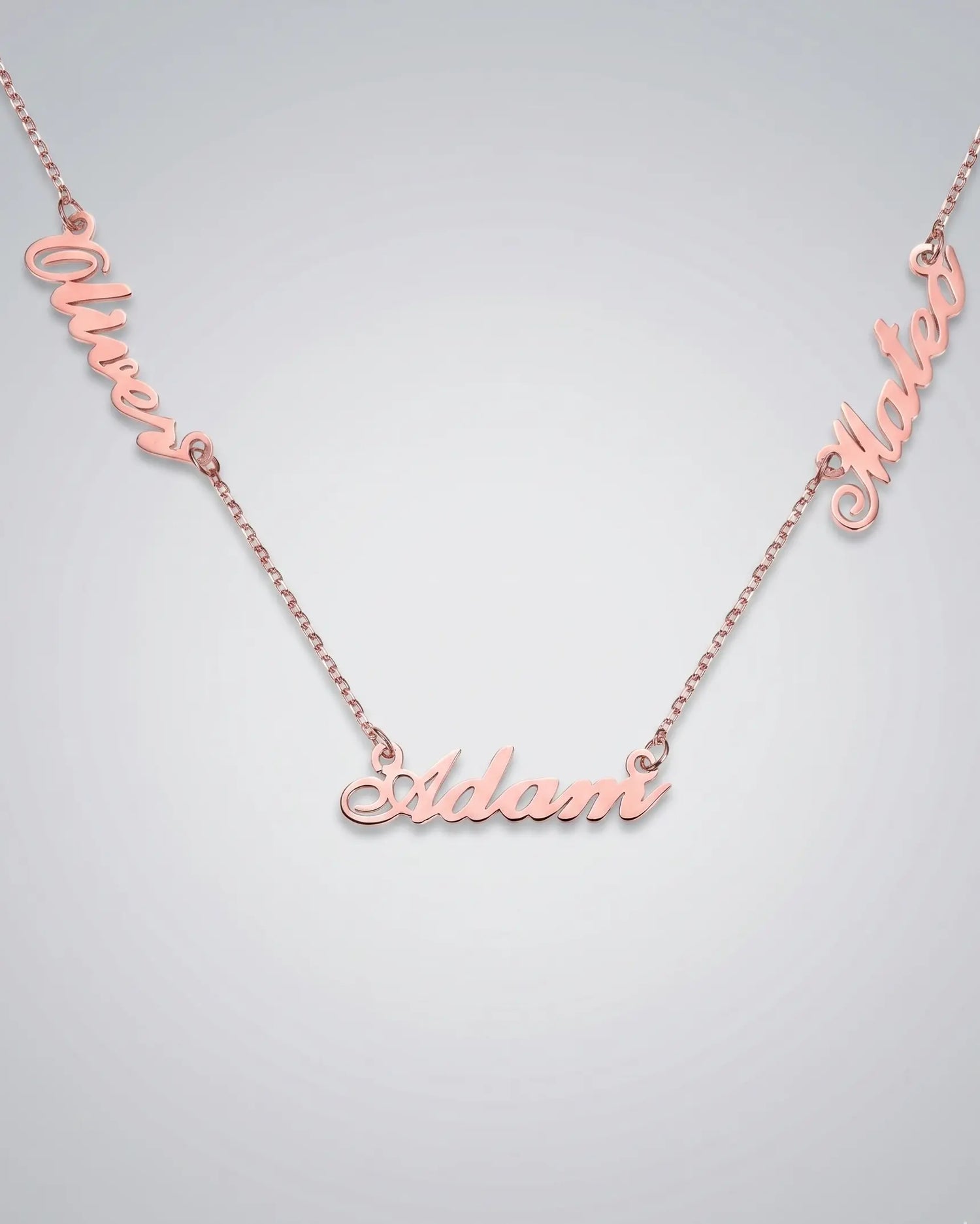 Personalize Three Names Necklace -  Fashion Necklace by BLINGLANE