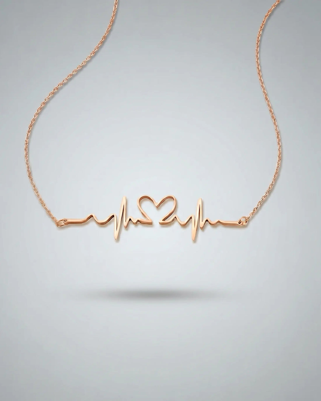 Personalize Your ECG Heart Lifeline Necklace -  Fashion Necklace by BLINGLANE