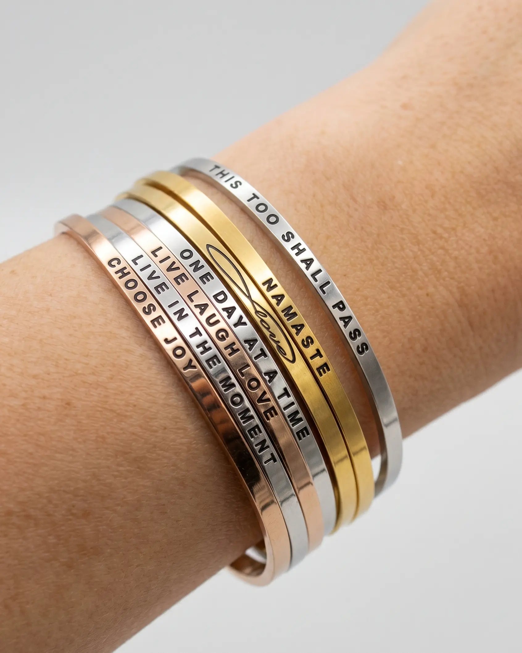 Personalize Your Name 3.5mm Cuff Bangle -  Fashion Bangle by BLINGLANE