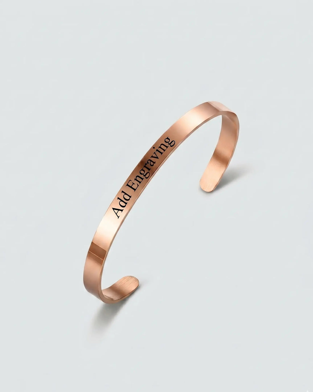 Personalize Your Name 6 mm Cuff Bangle - Fashion Bangle by BLINGLANE
