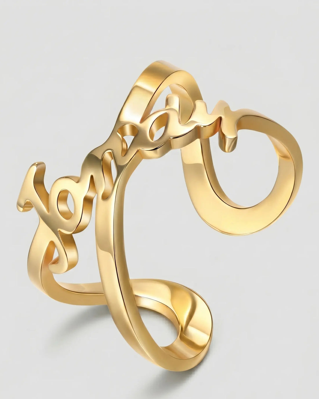 Personalize Your Name Infinity Ring - Fashion Ring by BLINGLANE