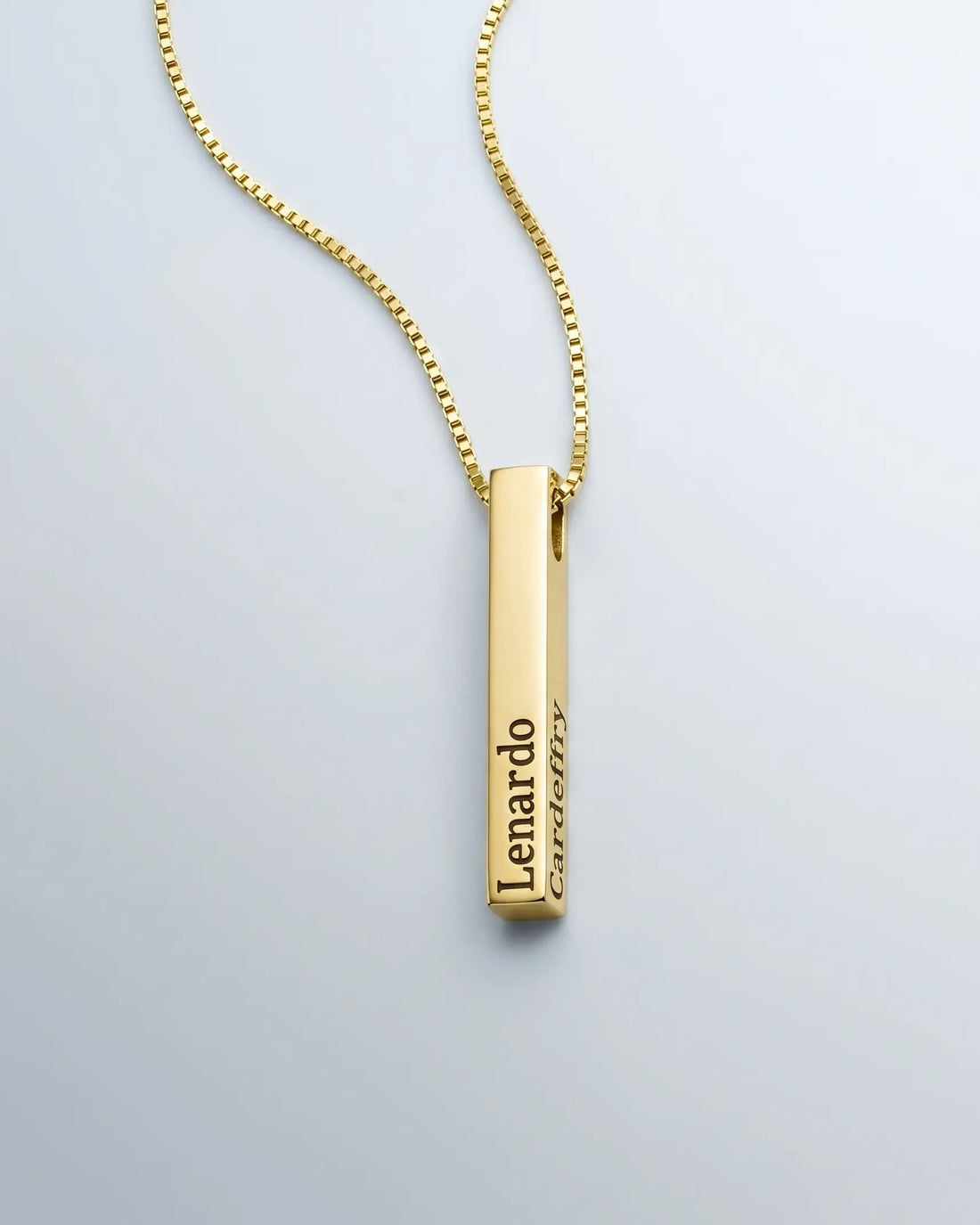 Personalize Your Name Vertical Bar Necklace - Fashion Necklace by BLINGLANE