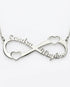 Personalize Your Names Infinity Heart Necklace -  Fashion Necklace by BLINGLANE