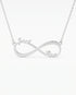 Personalize Your Names Infinity Necklace -  Fashion Necklace by BLINGLANE