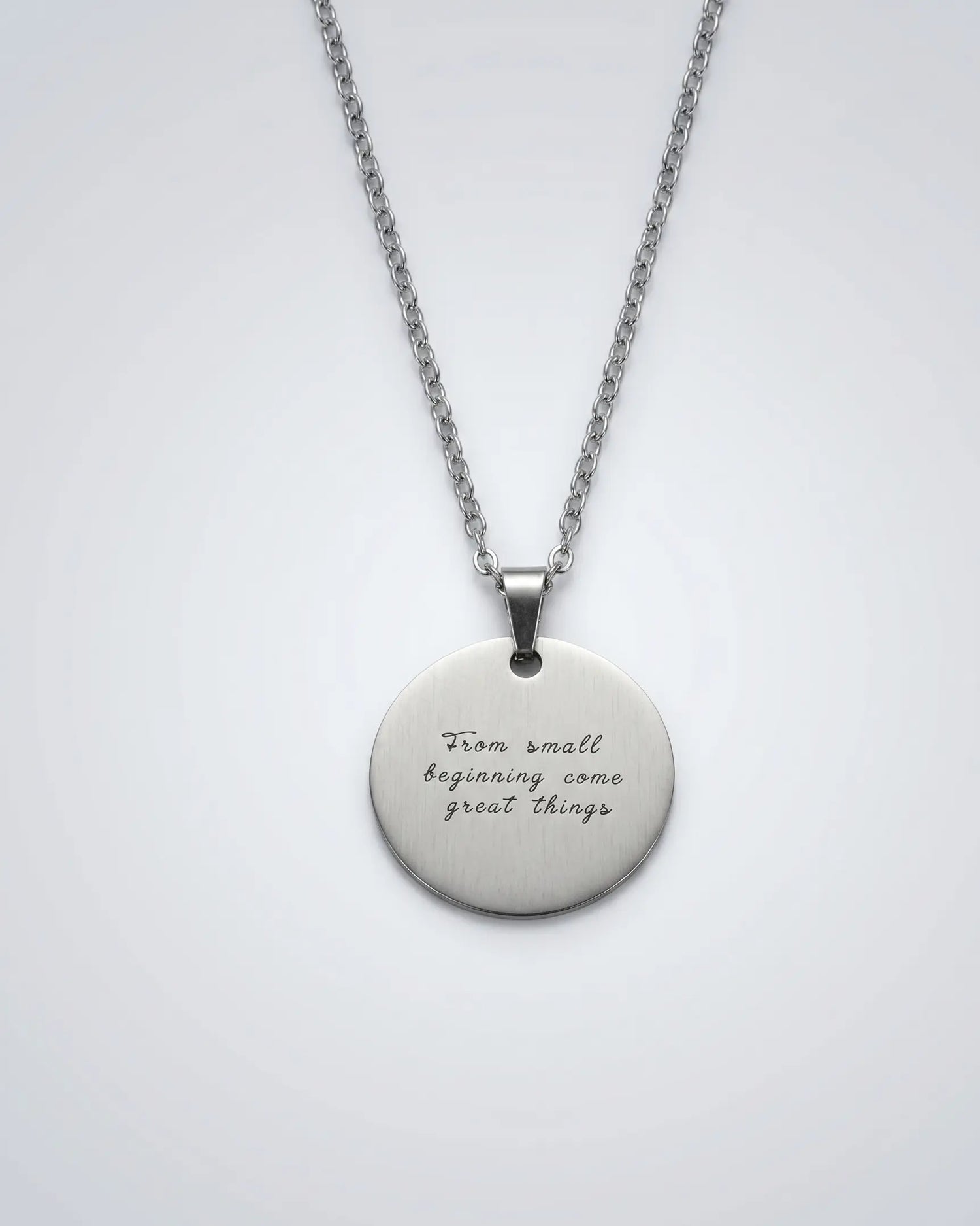 Personalize Your Photo &amp; Message Engraved Necklace -  Fashion Necklace by BLINGLANE