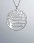 Personalize Your Tree of Life Silver Necklace -  Silver Necklace by BLINGLANE