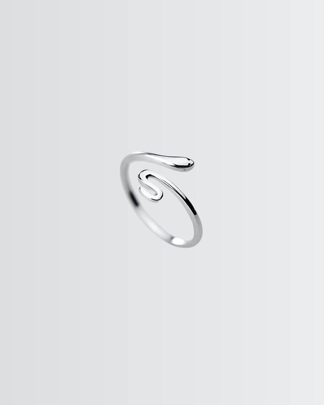 Satiny Slytherin Ring - Silver Ring by BLINGLANE