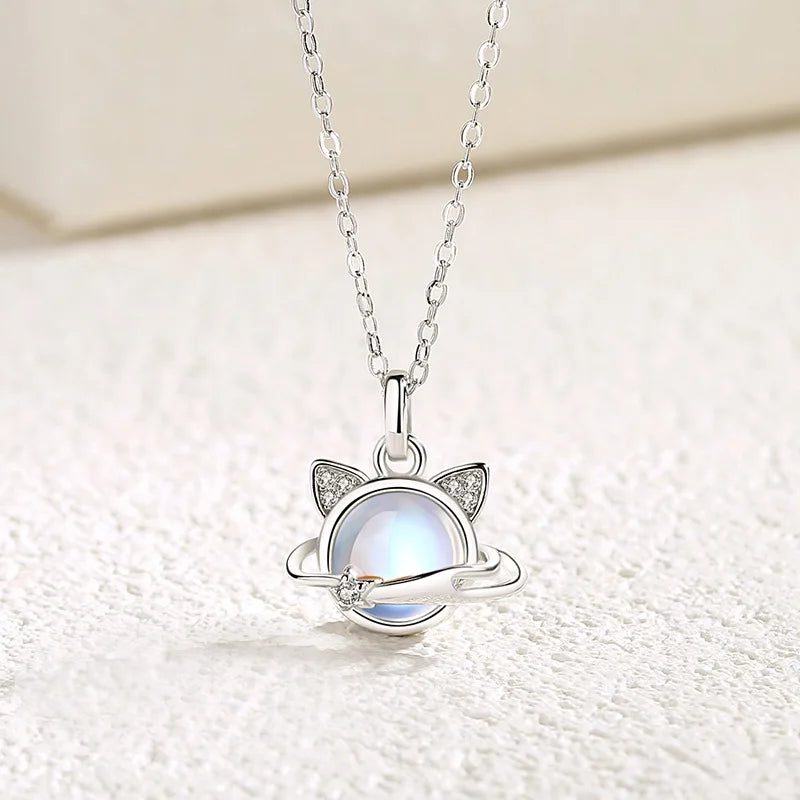 Aligned in Air Necklace - jewellery by BLINGLANE