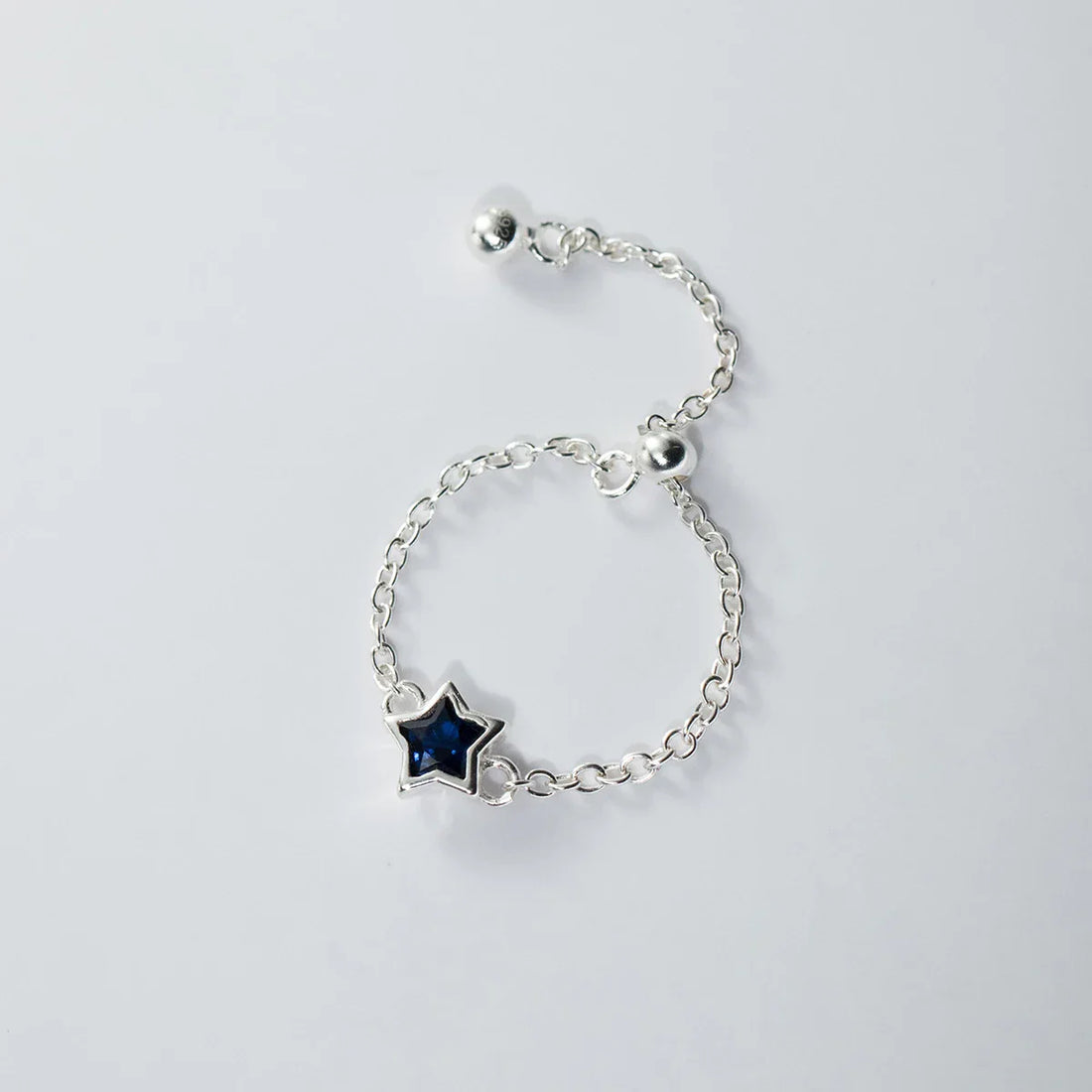 Edge & Flow Minimal Chain Ring - jewellery by BLINGLANE