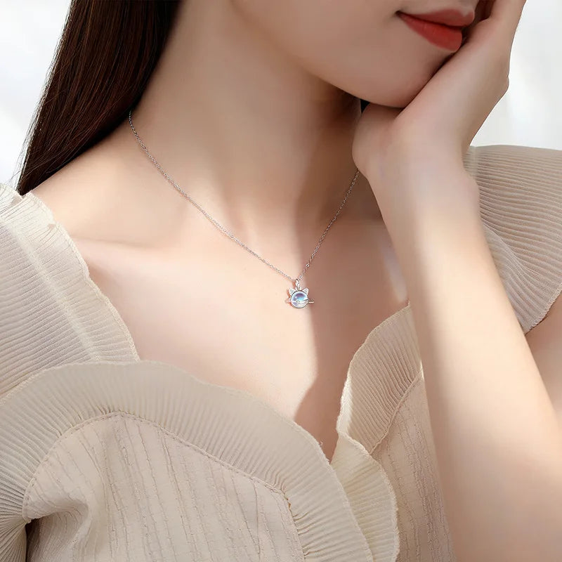 Aligned in Air Necklace - jewellery by BLINGLANE