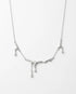 Silver Rain Elite Necklace -  Silver Necklace by BLINGLANE