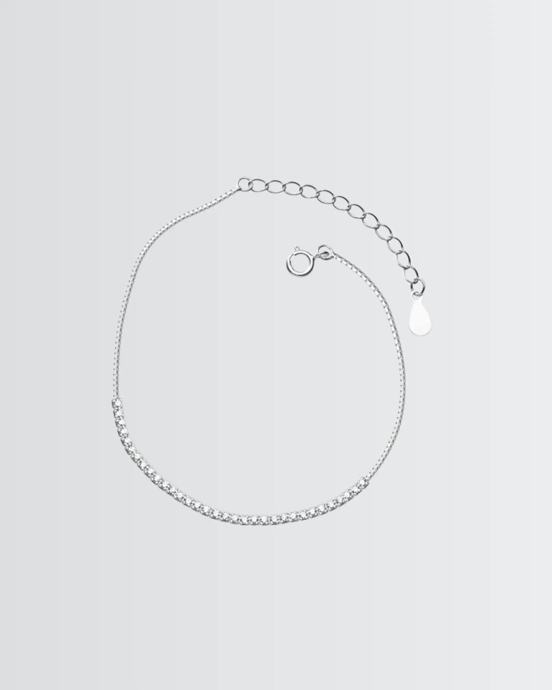 Struck By Shimmer Bracelet - Silver Bracelet by BLINGLANE