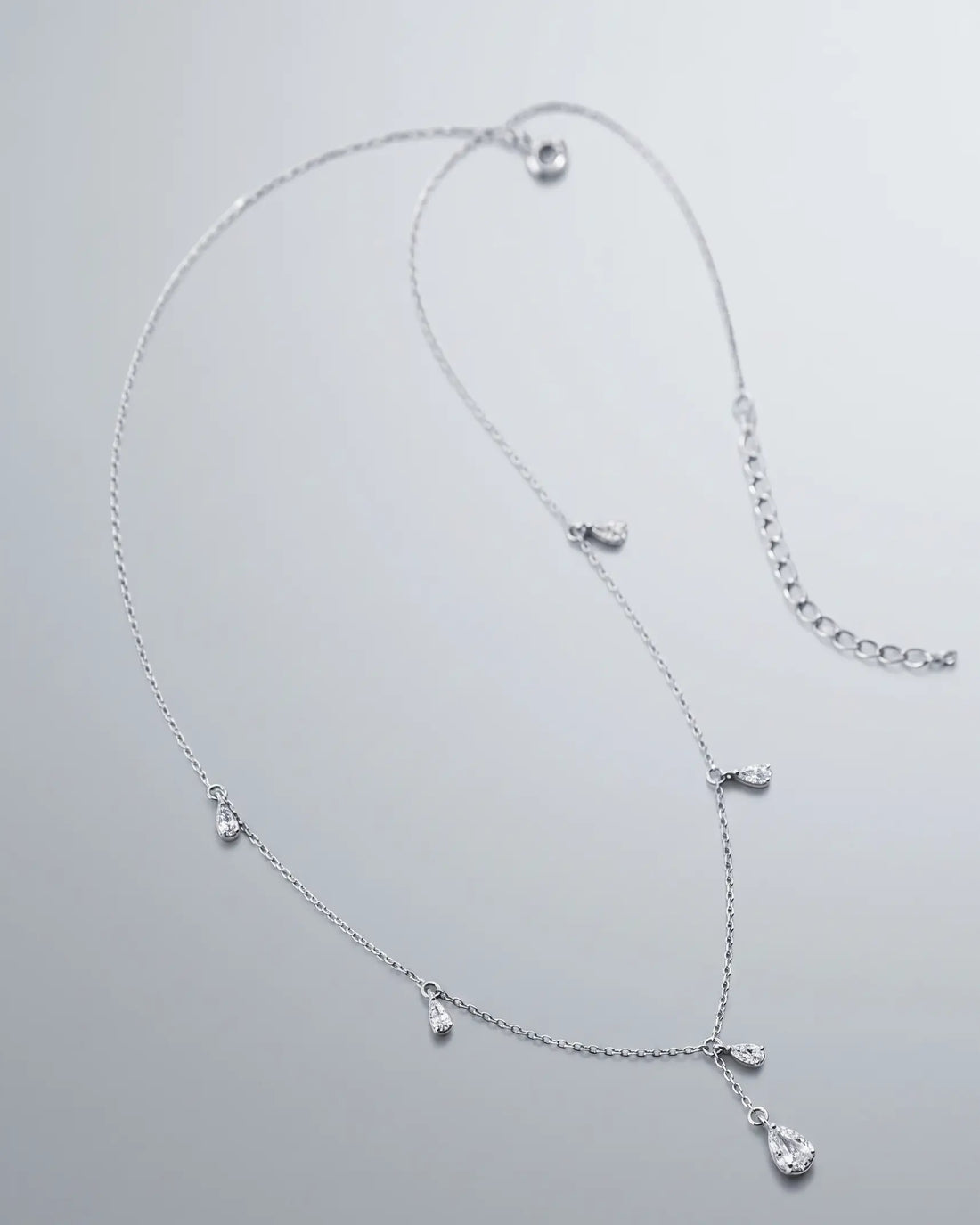Subtle Luxe Minimal Necklace - Silver Necklace by BLINGLANE