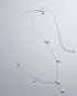 Subtle Luxe Minimal Necklace -  Silver Necklace by BLINGLANE