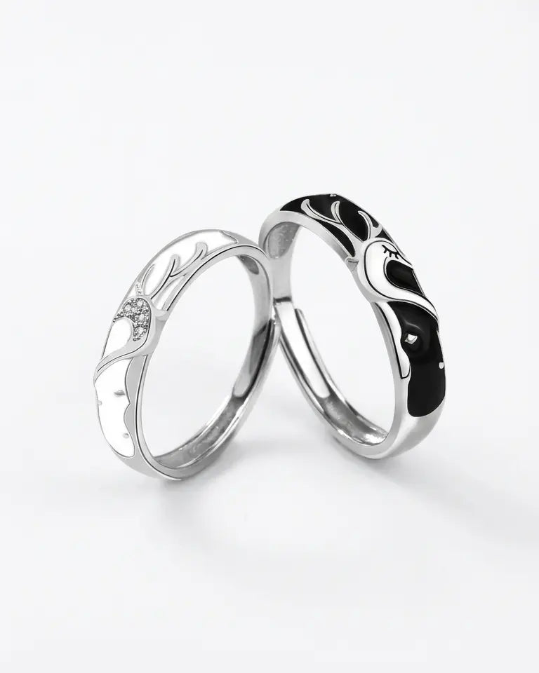 The Antler Promise Love Bands - Silver Ring by BLINGLANE