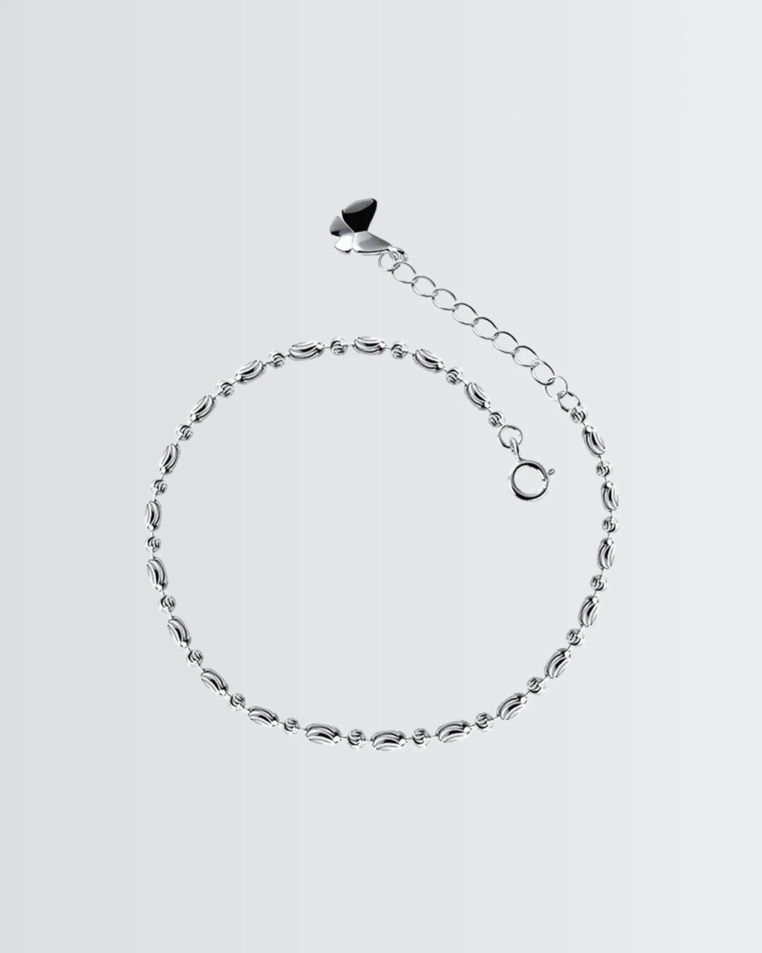 The Classic Twist Bracelet - Silver Bracelet by BLINGLANE