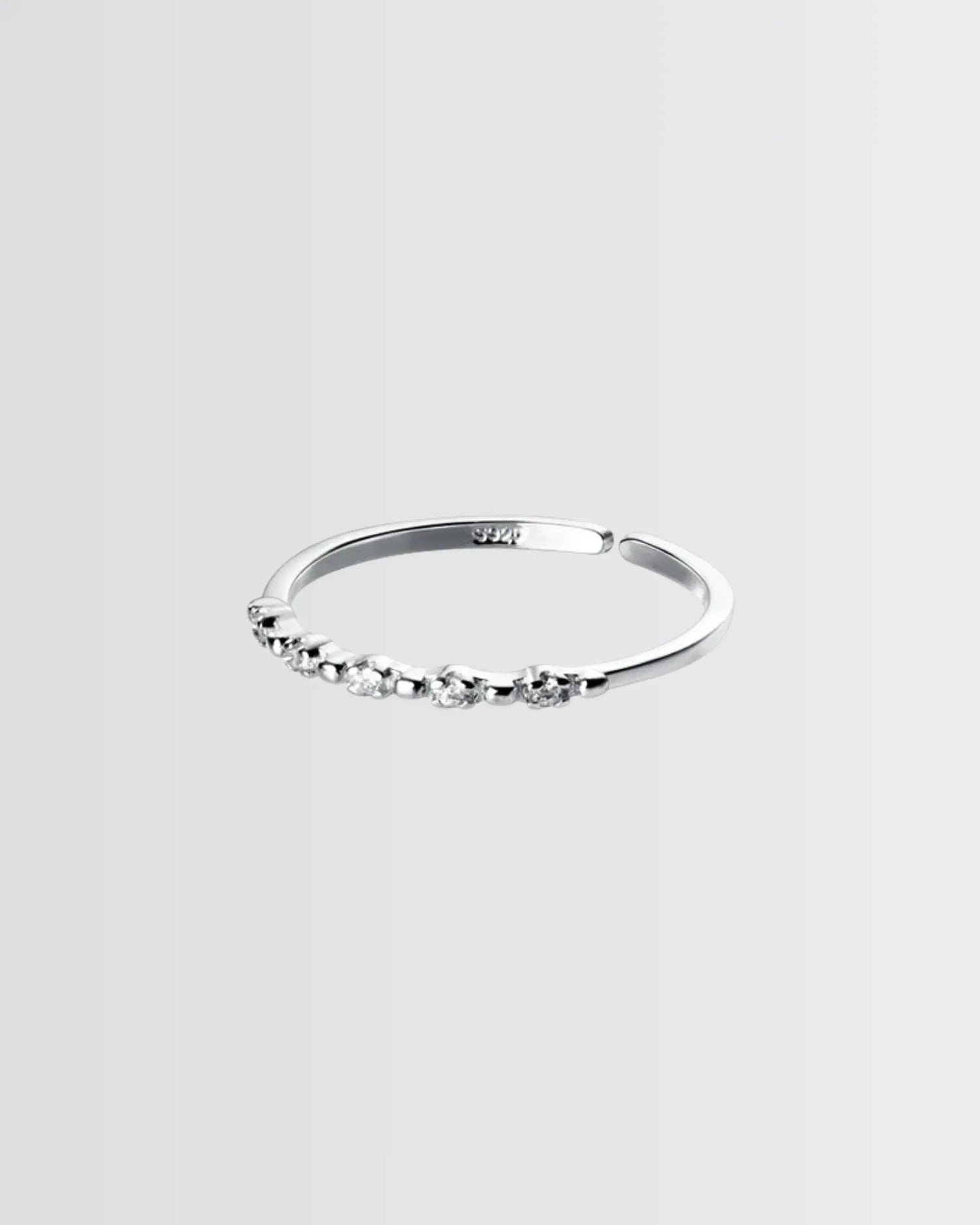 Timeless Minimal Ring -  Silver Ring by BLINGLANE