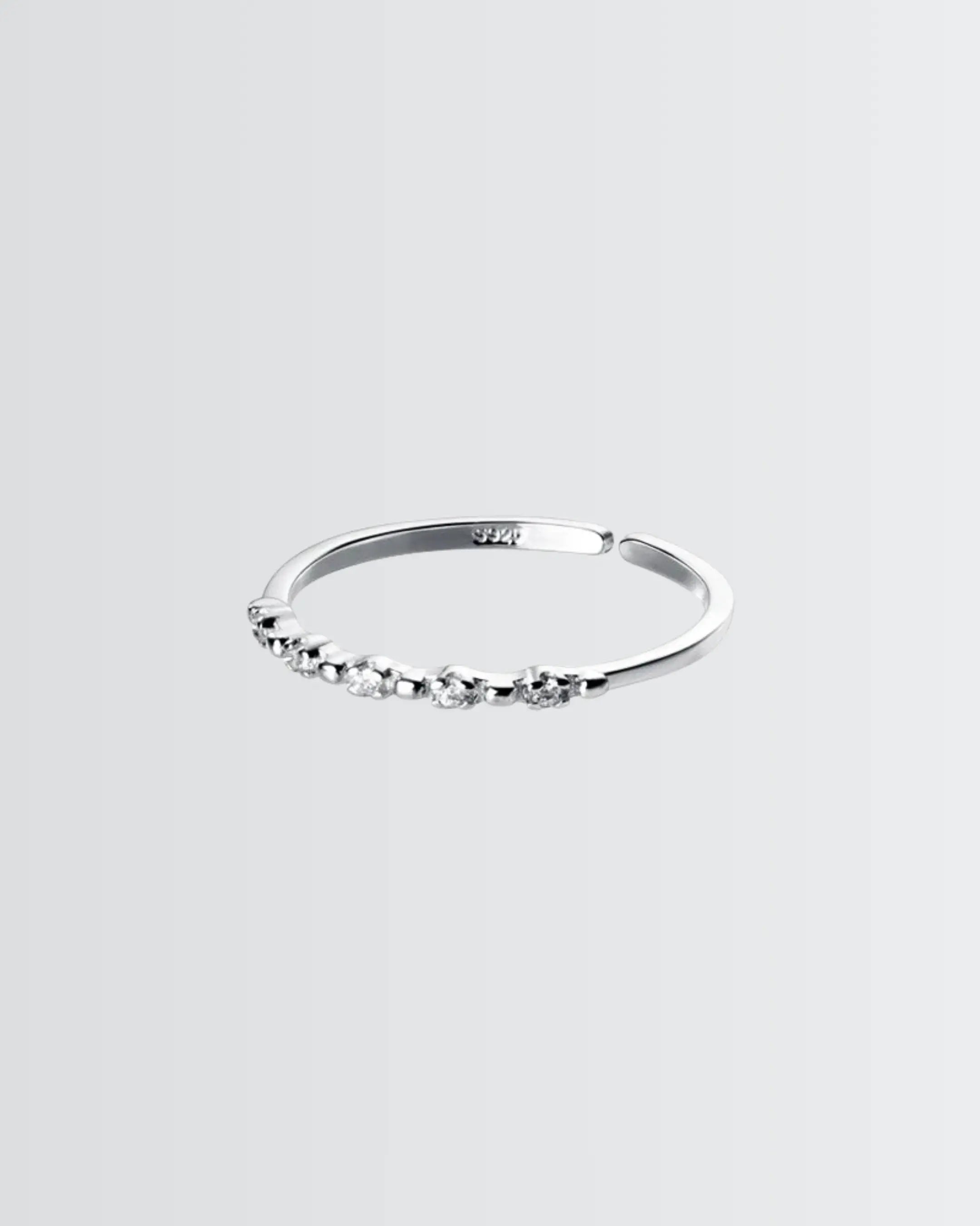Timeless Minimal Ring -  Silver Ring by BLINGLANE