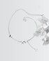 Twinkling Butterflies Minimal Anklet -  Silver Anklet by BLINGLANE