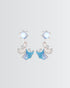 Wildflower Spark Earrings -  Silver Earrings by BLINGLANE