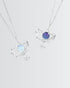 Wish Upon A Star Necklace -  Silver Necklace by BLINGLANE