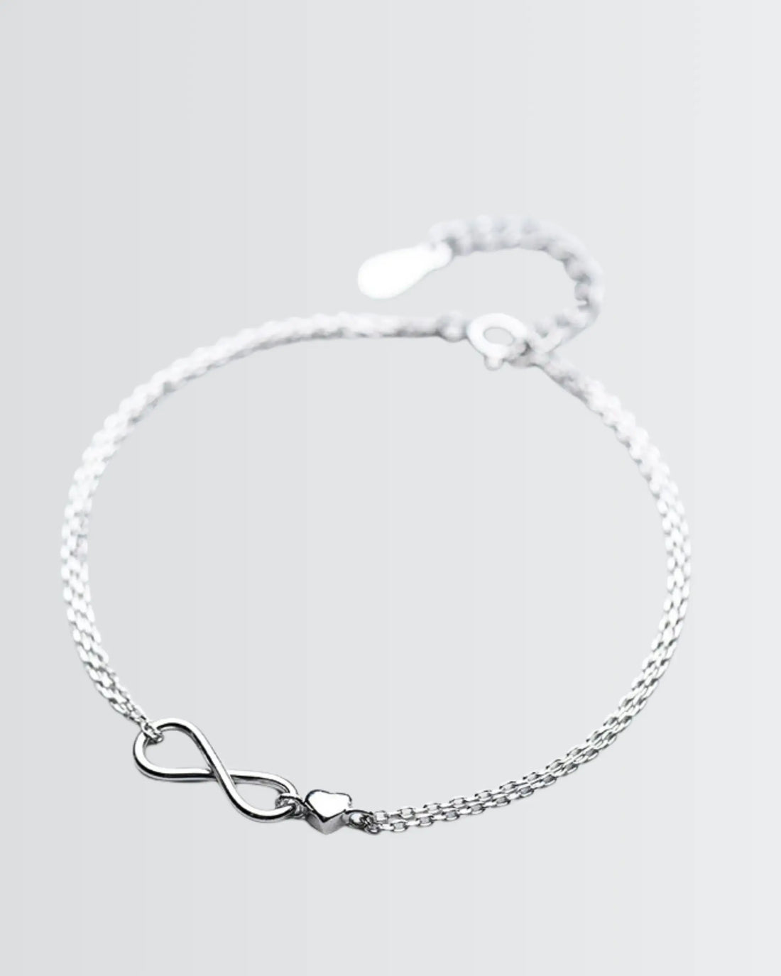 Wrap Me in Infinity Bracelet -  Silver Bracelet by BLINGLANE
