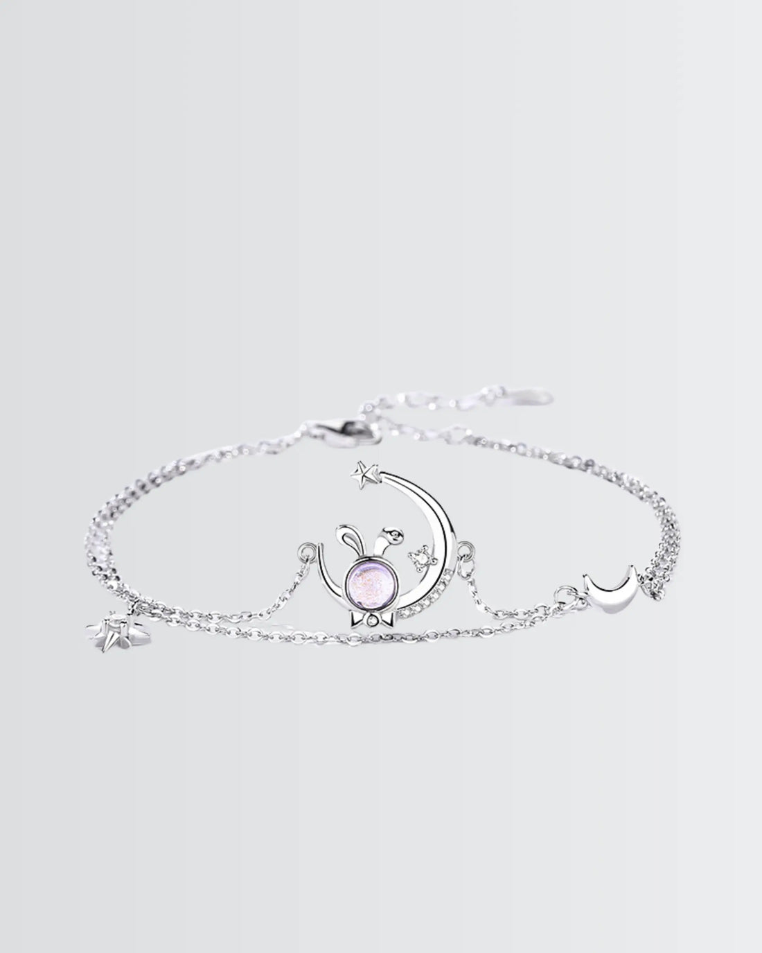 You Make My Heart Hop Bracelet -  Silver Bracelet by BLINGLANE