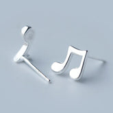 My Musical Notes Minimal Studs - Blinglane