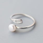 My Precious Pearl Minimal Ring - Blinglane