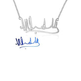 Personalize Your Handwritten Signature Necklace - Blinglane