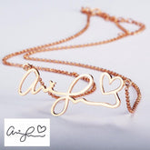 Personalize Your Handwritten Signature Necklace - Blinglane