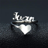 Personalize Your LGBTQ Name & Symbol Ring - Blinglane