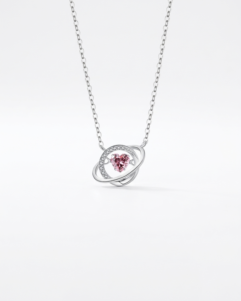 Orbiting You Love Necklace