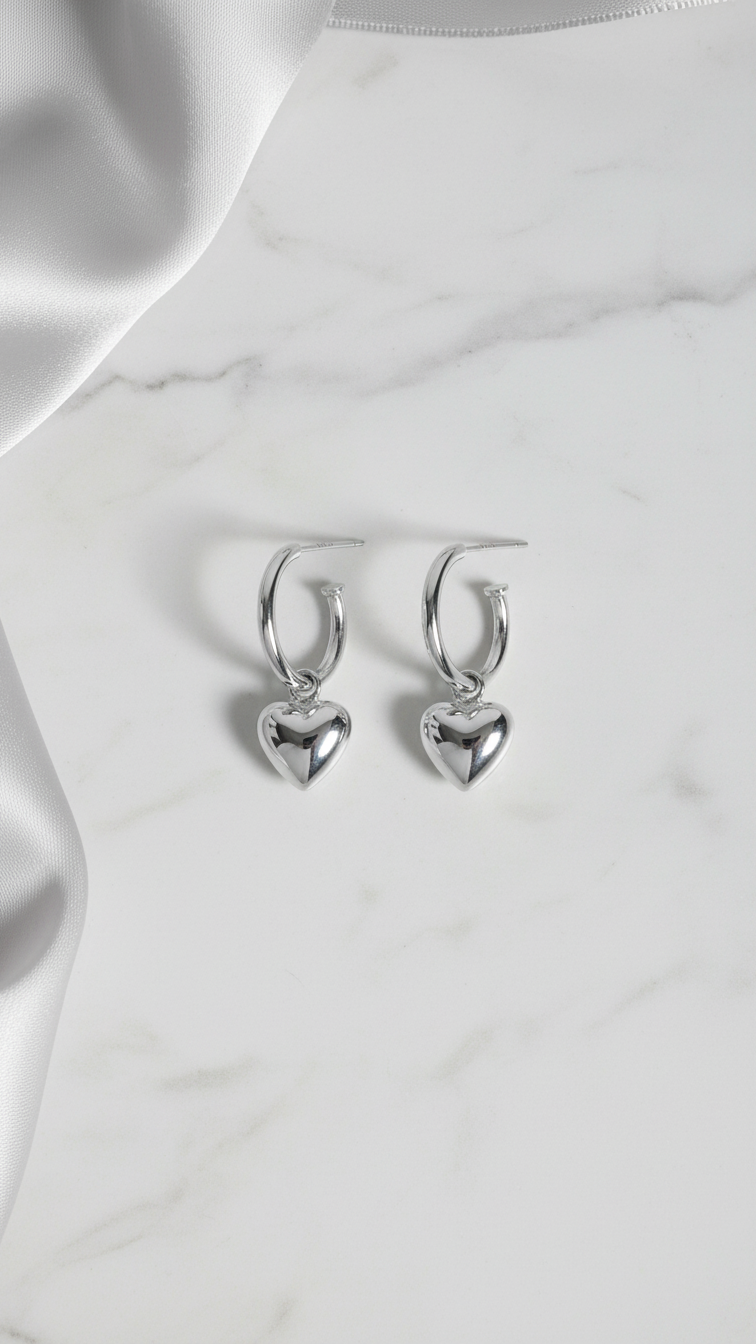 Too Bold To Break Heart Earrings