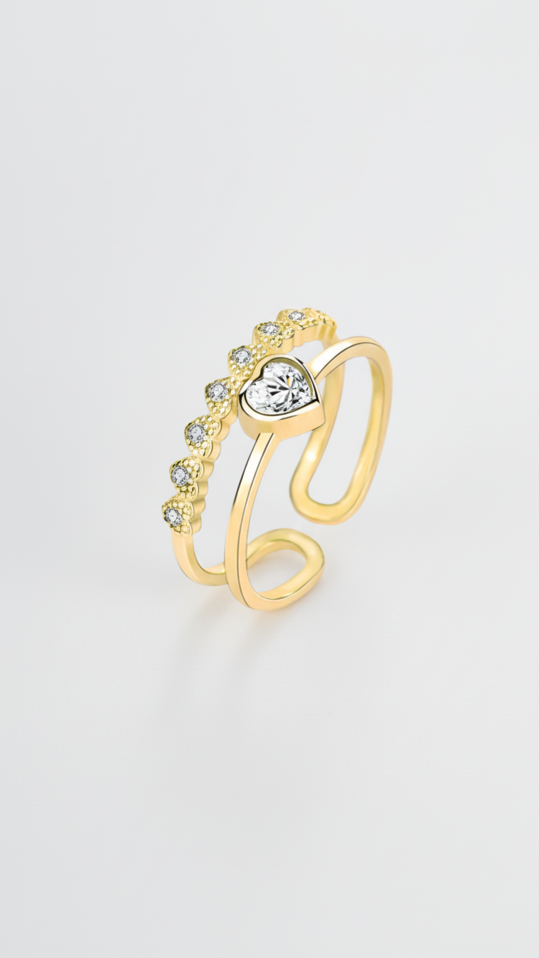 Forever In Heart Ring