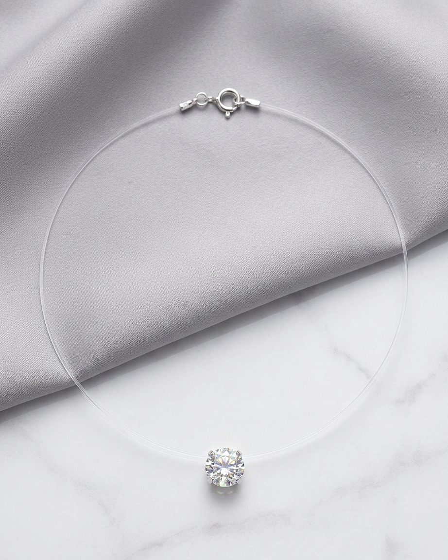 Concealed Sexy Solitaire Neckpiece