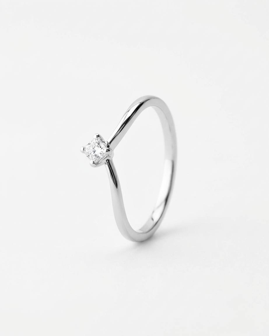 Tantalizing Solitaire Ring