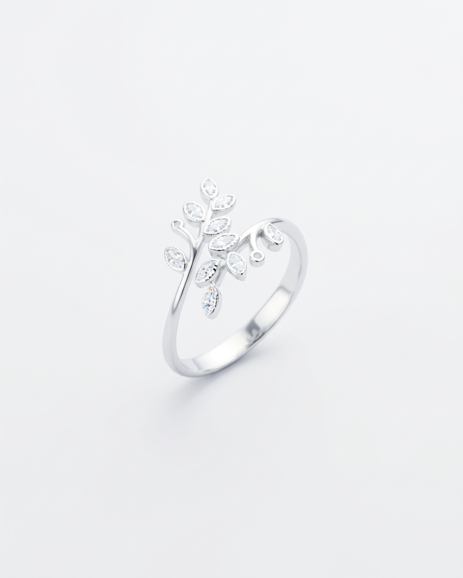 An Affair with Leaves Ring